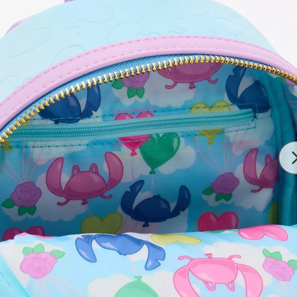 Loungefly Disney Box Lunch Exc Lilo & Stitch- Angel & Stitch Balloon backpack
